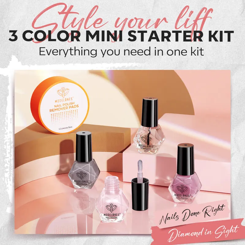 Modelones Sugar Rush nagellacksset rosa cream