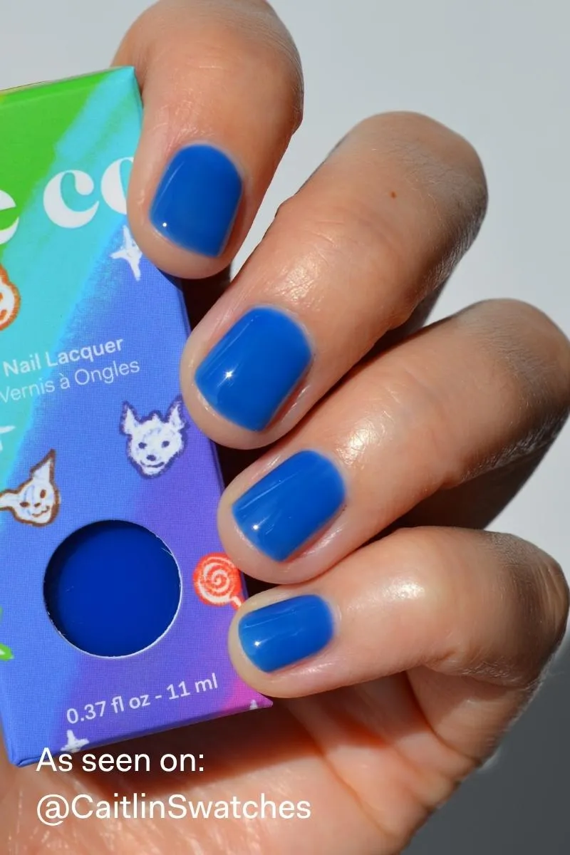 Cirque Colors Marine Jelly nagellack neonblå