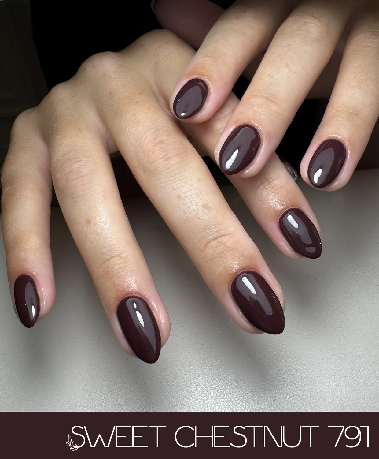 Iz Beauty Pro Colour Sweet Chestnut IZ791 gellack 4g mörkbrun