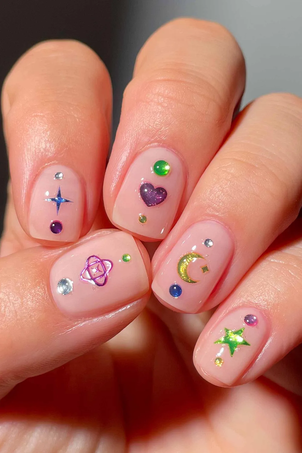 Cirque Colors Molten Metal nagelstickers 3D