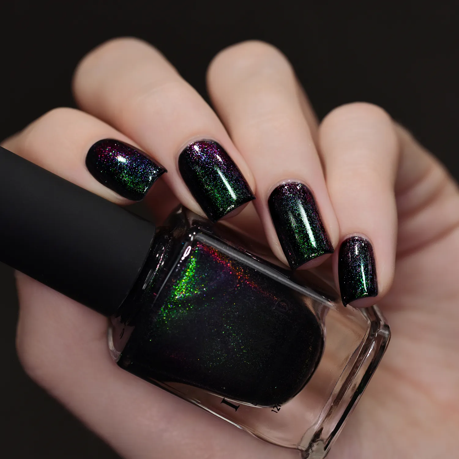 ILNP Salem nagellack jelly grön-röd skimmer