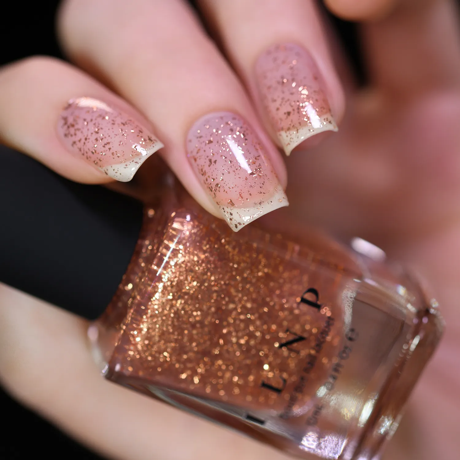 ILNP At Sea Compass topper koppar flakes