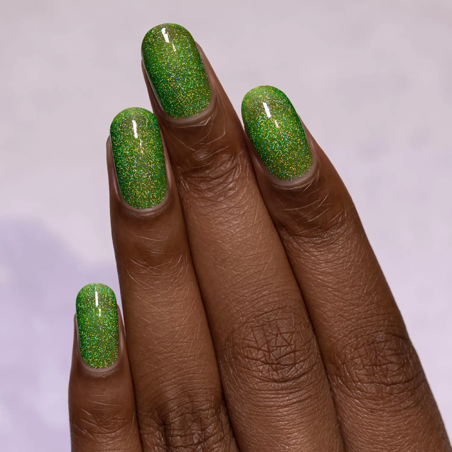 ILNP Someday nagellack limegrön holografisk