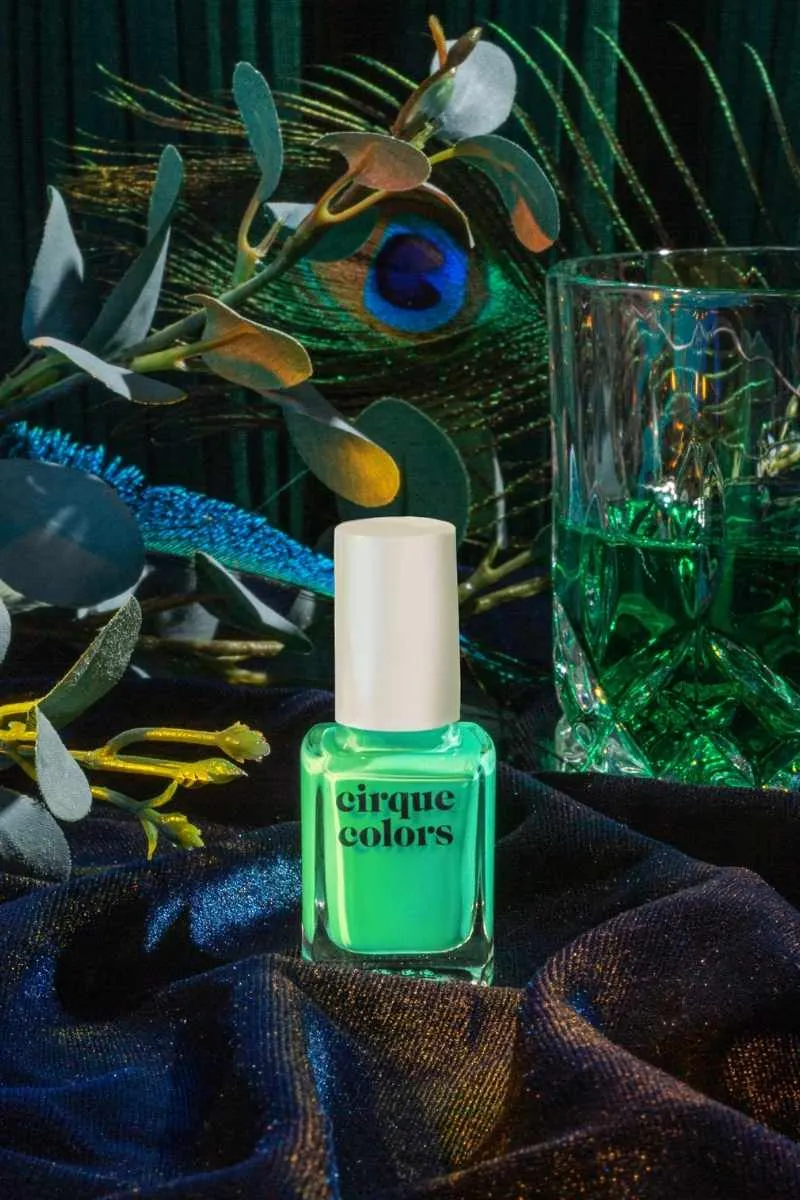 Cirque Colors Thirsty nagellack neongrön mint