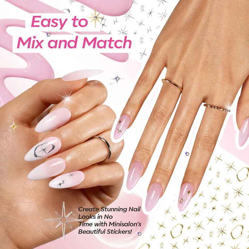Modelones Mini Salon gellackset Serene Pastels 4 färger