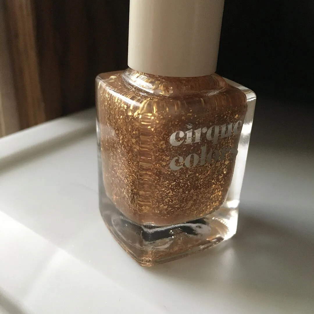 Cirque Colors Sun-Kissed topper guld metallic