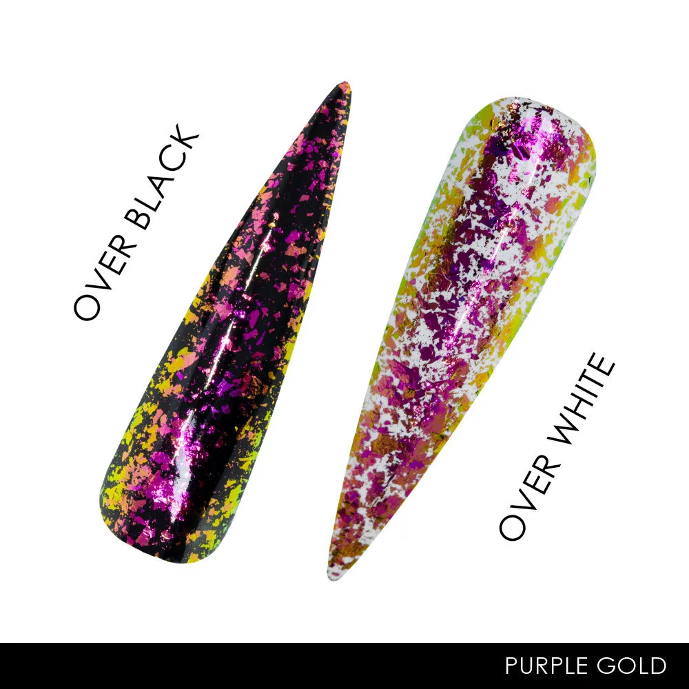 Iz Beauty Purple Gold chameleonflagor kameleont