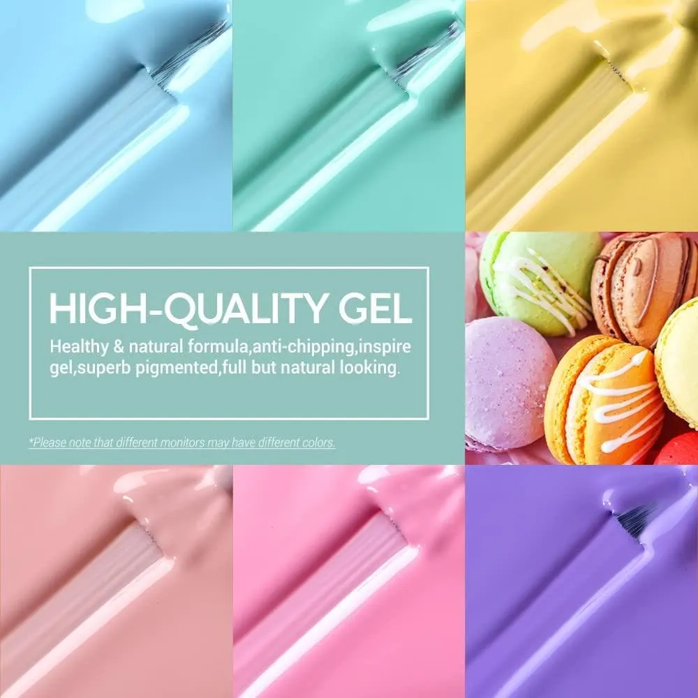 Modelones New Romantics gellack 6-pack pastell