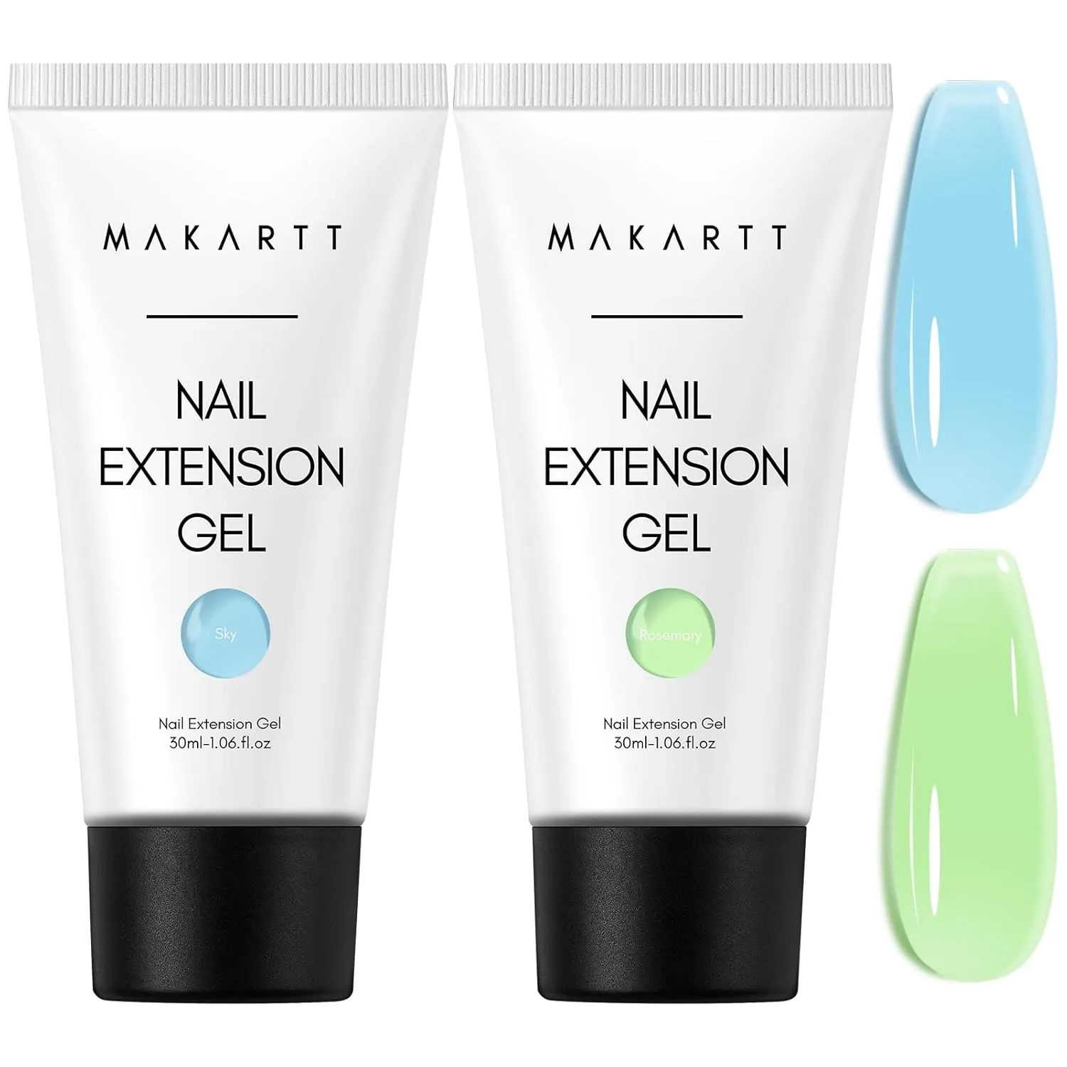 Makartt Polygel Förlängning 2x30ml Light Nude Dark