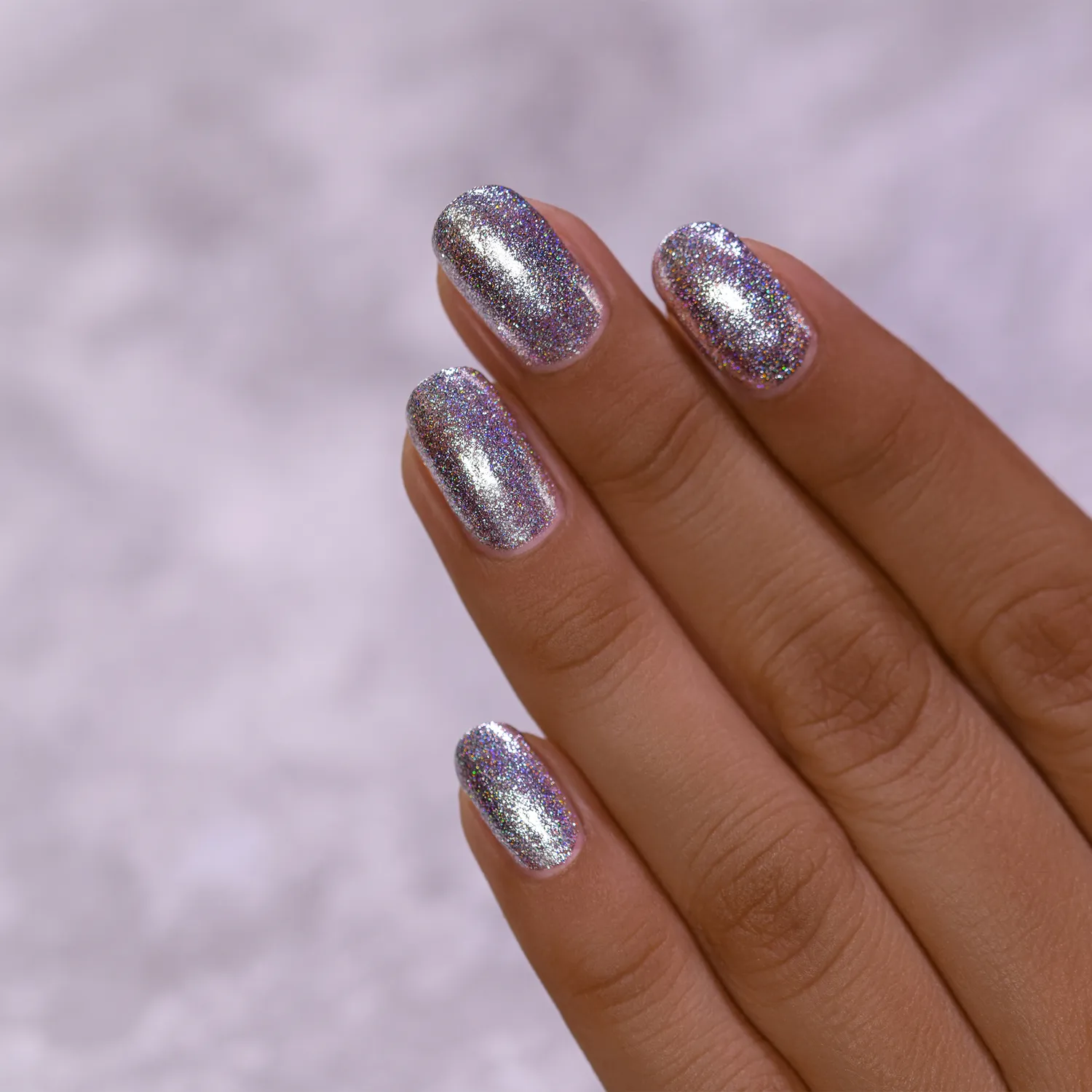 ILNP Echo nagellack silver metallic