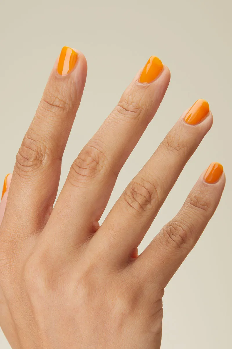 Cirque Colors Saffron Jelly nagellack transparent orange