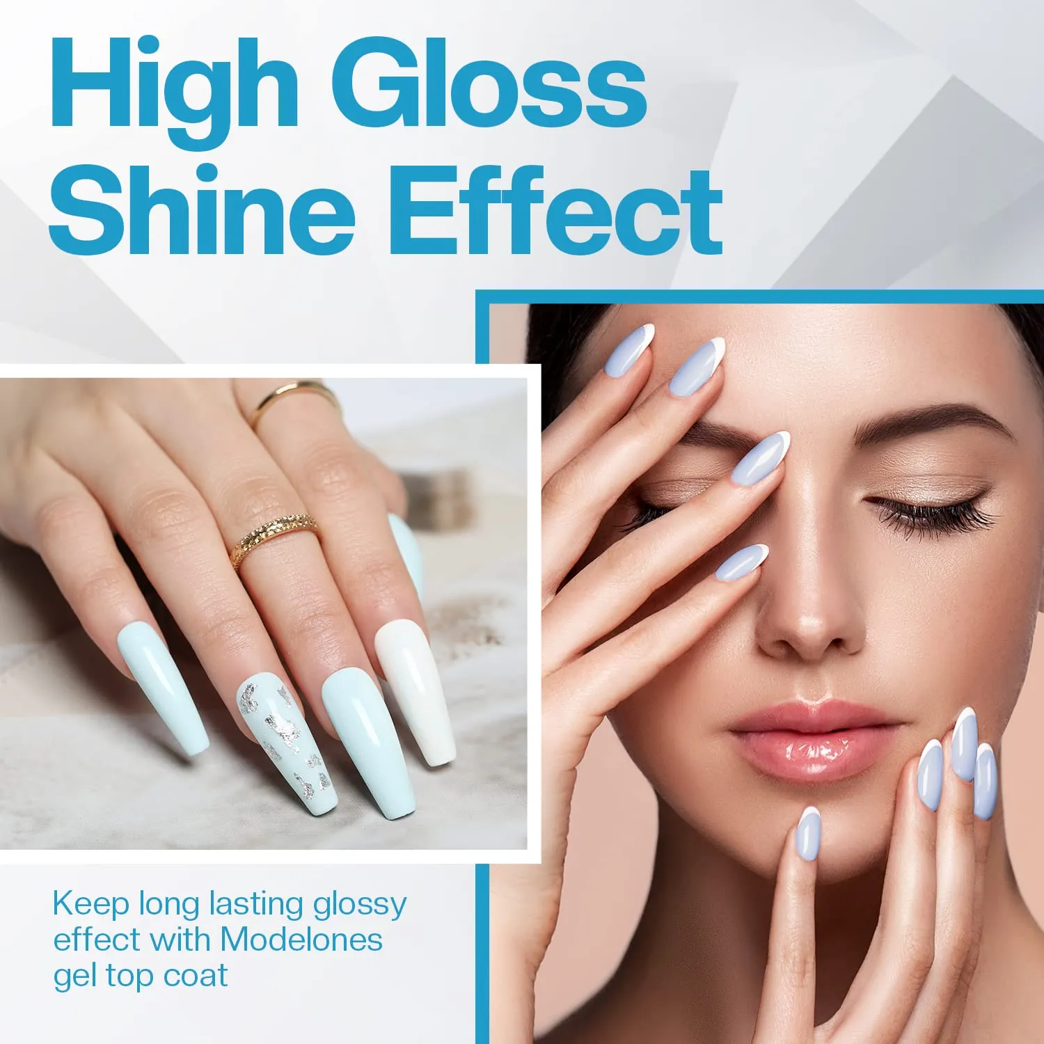 modelones Gloss Top Coat gellack överläck 15 ml