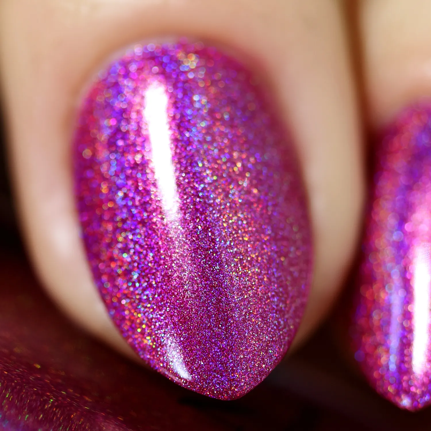 ILNP Bouquet Toss nagellack fuchsia ultra holo