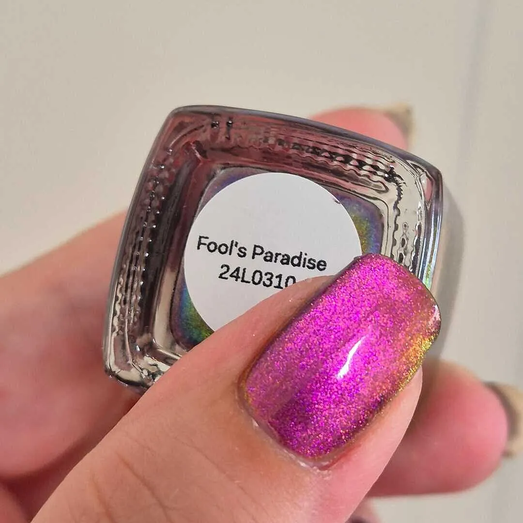 Cirque Colors Fool's Paradise nagellack magnetisk ametistlila