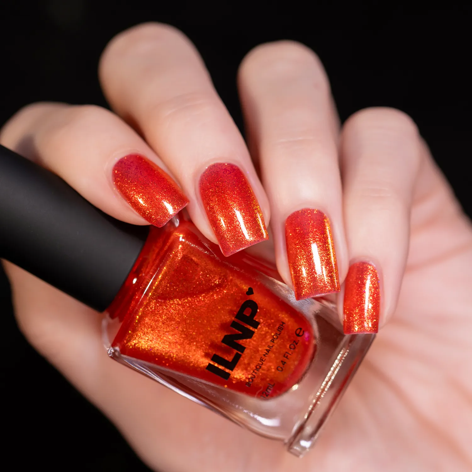 ILNP Melody nagellack orange skimmer 12 ml