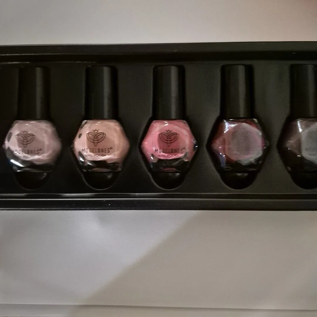 Modelones nagellackset Jelly Park nude 6-pack jelly