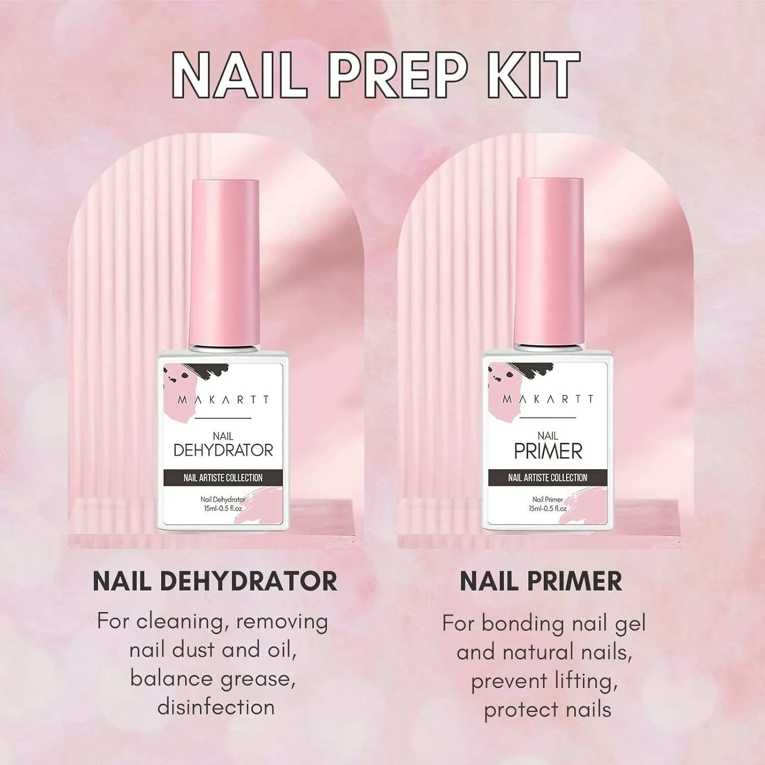 Makartt Nail Dehydrator & Primer Set nagelprimer 2-pack