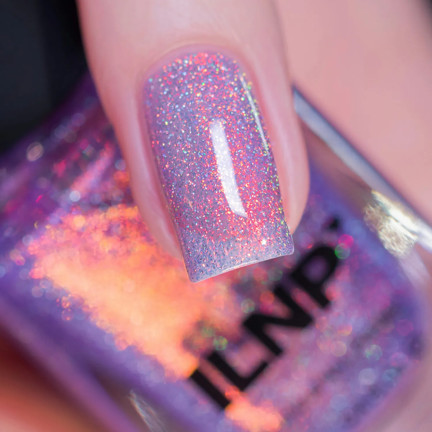 ILNP Fairy Dust nagellack lila jelly orange skimmer
