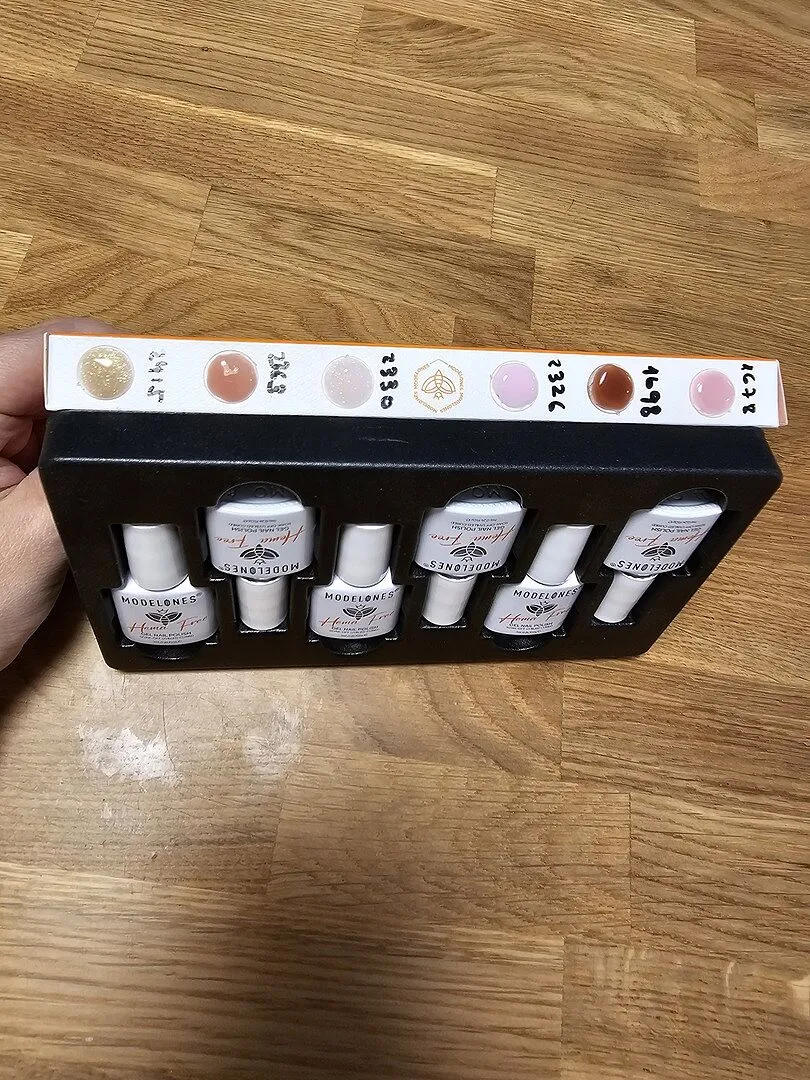 Modelones Sugarcoat gellack 6-pack jelly rosa HEMA-fri