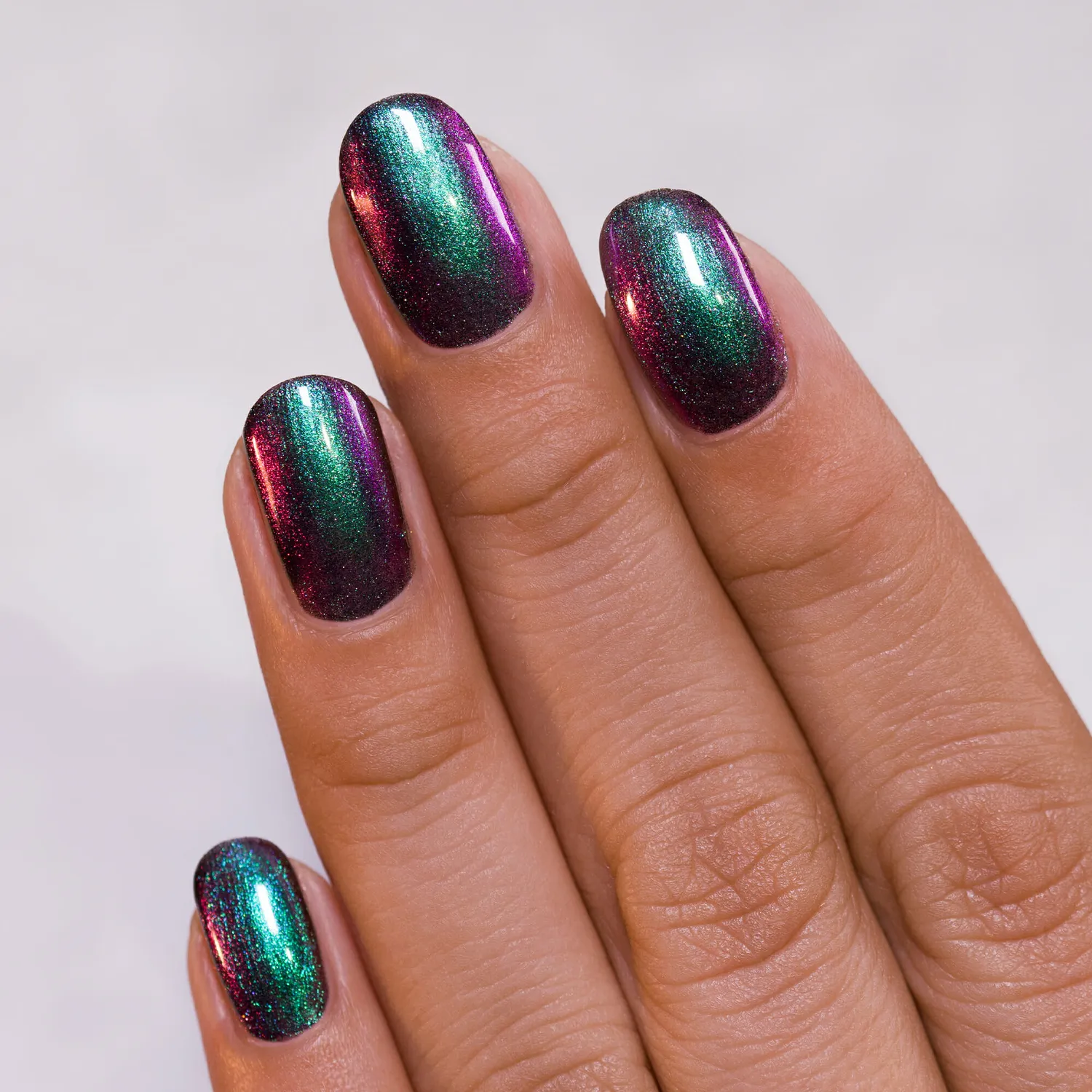 ILNP Ultra Chrome Sirene nagellack multikrom grön
