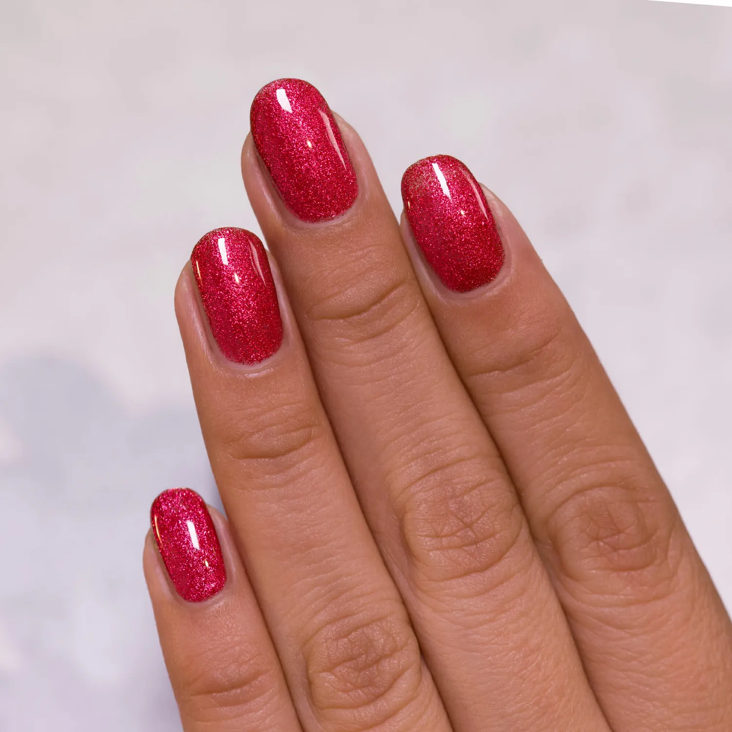ILNP Love Me Not nagellack röd metallic