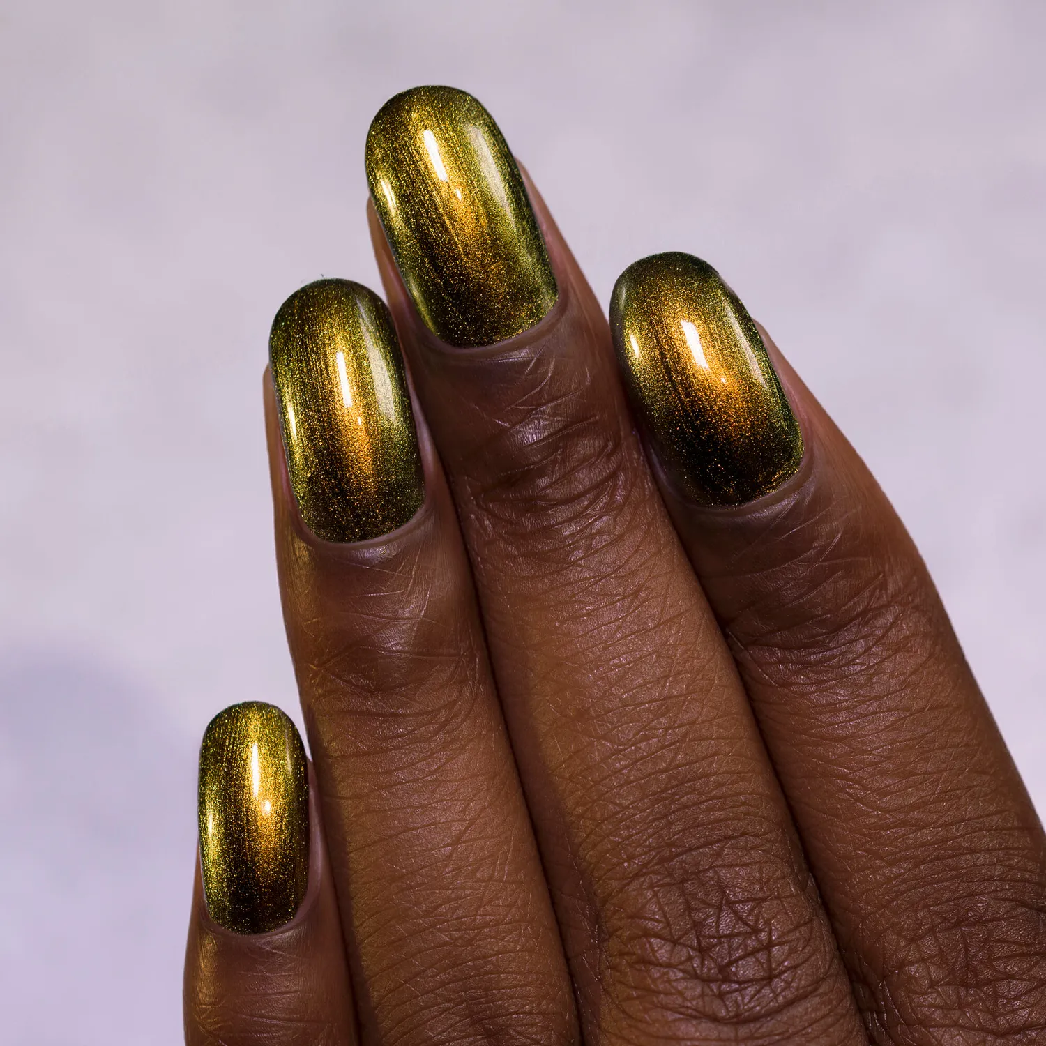 ILNP Ultra Chrome Bishop nagellack guld-oliv