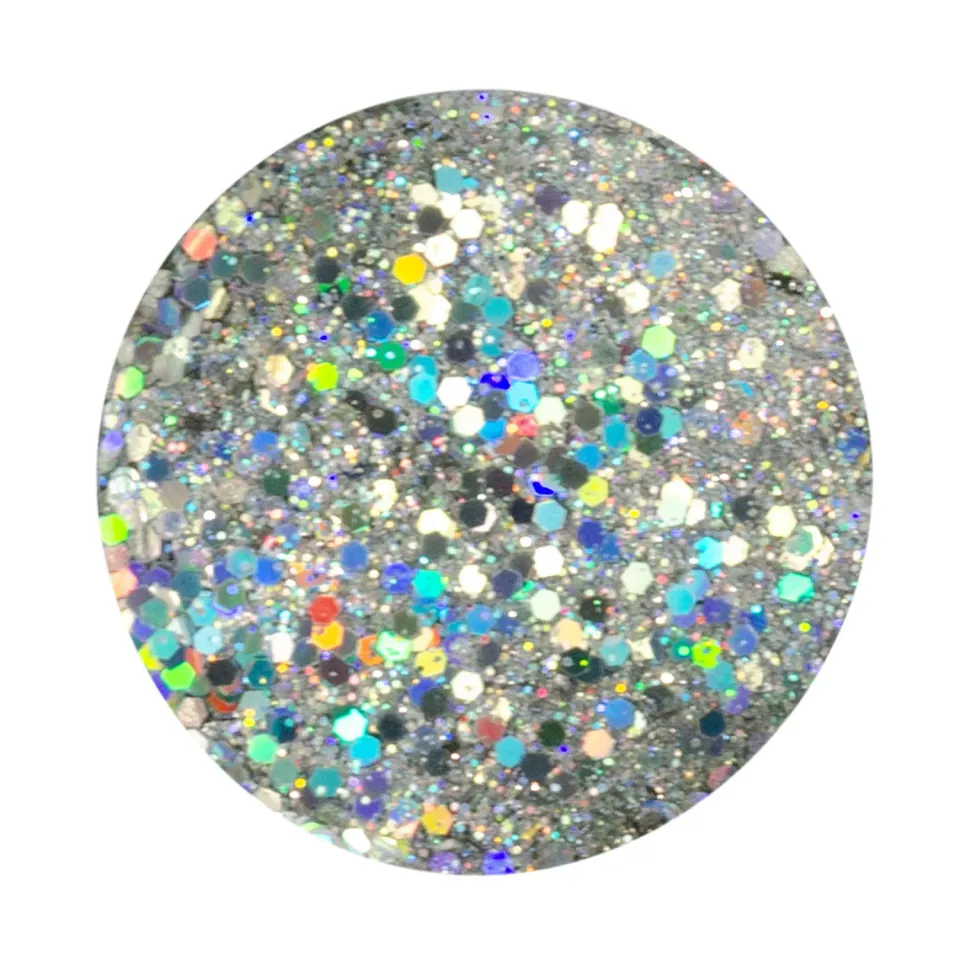 Iz Beauty Diamond Dust nagelglitter 6 g silver holo