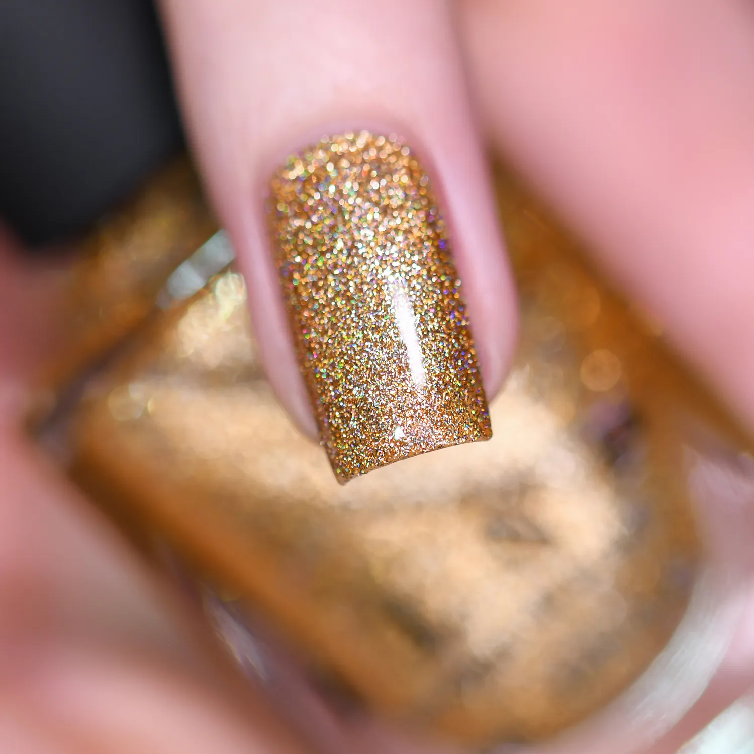 ILNP At Midnight Happy Hour nagellack guld metallic
