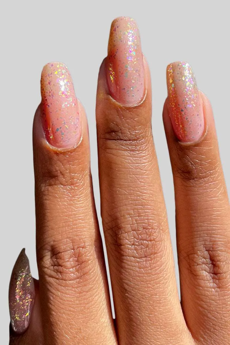 Cirque Colors Fantasia topper regnbågsflak transparent