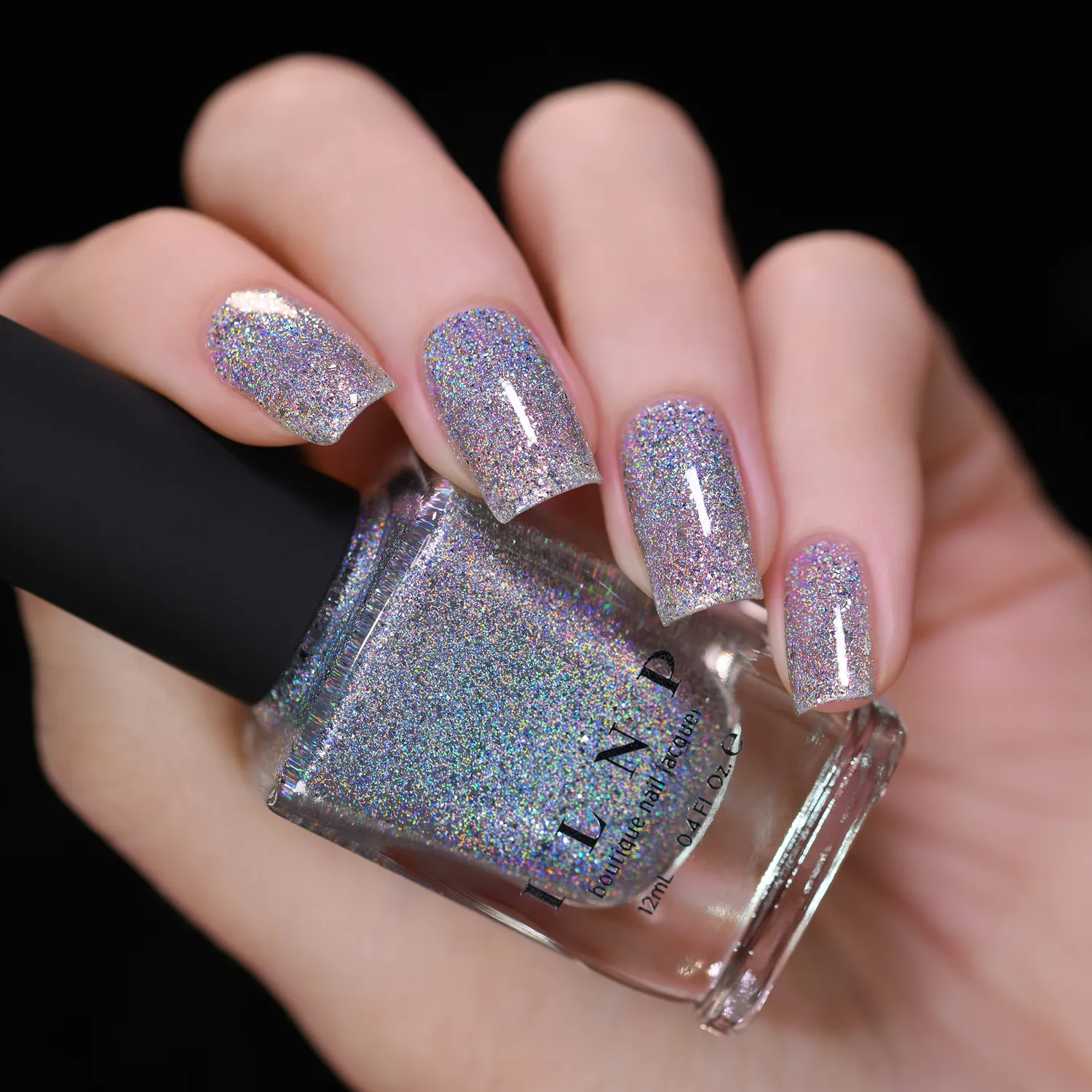ILNP The Lighthouse nagellack silver holografiskt