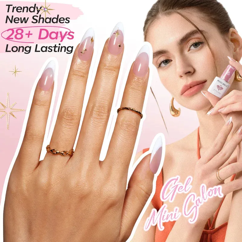 Modelones Mini Salon gellackset Serene Pastels 4 färger