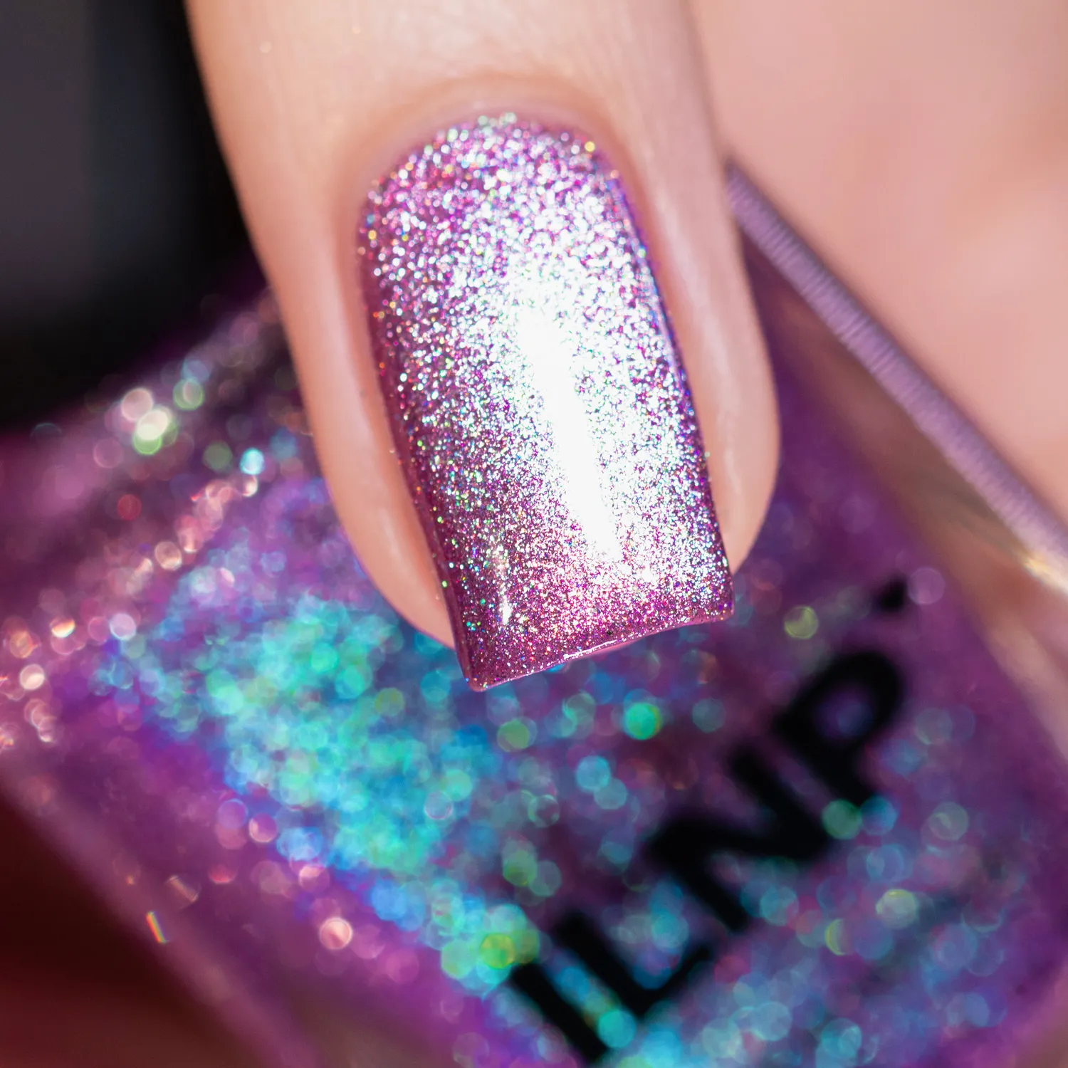 ILNP Amped nagellack lila magnetisk