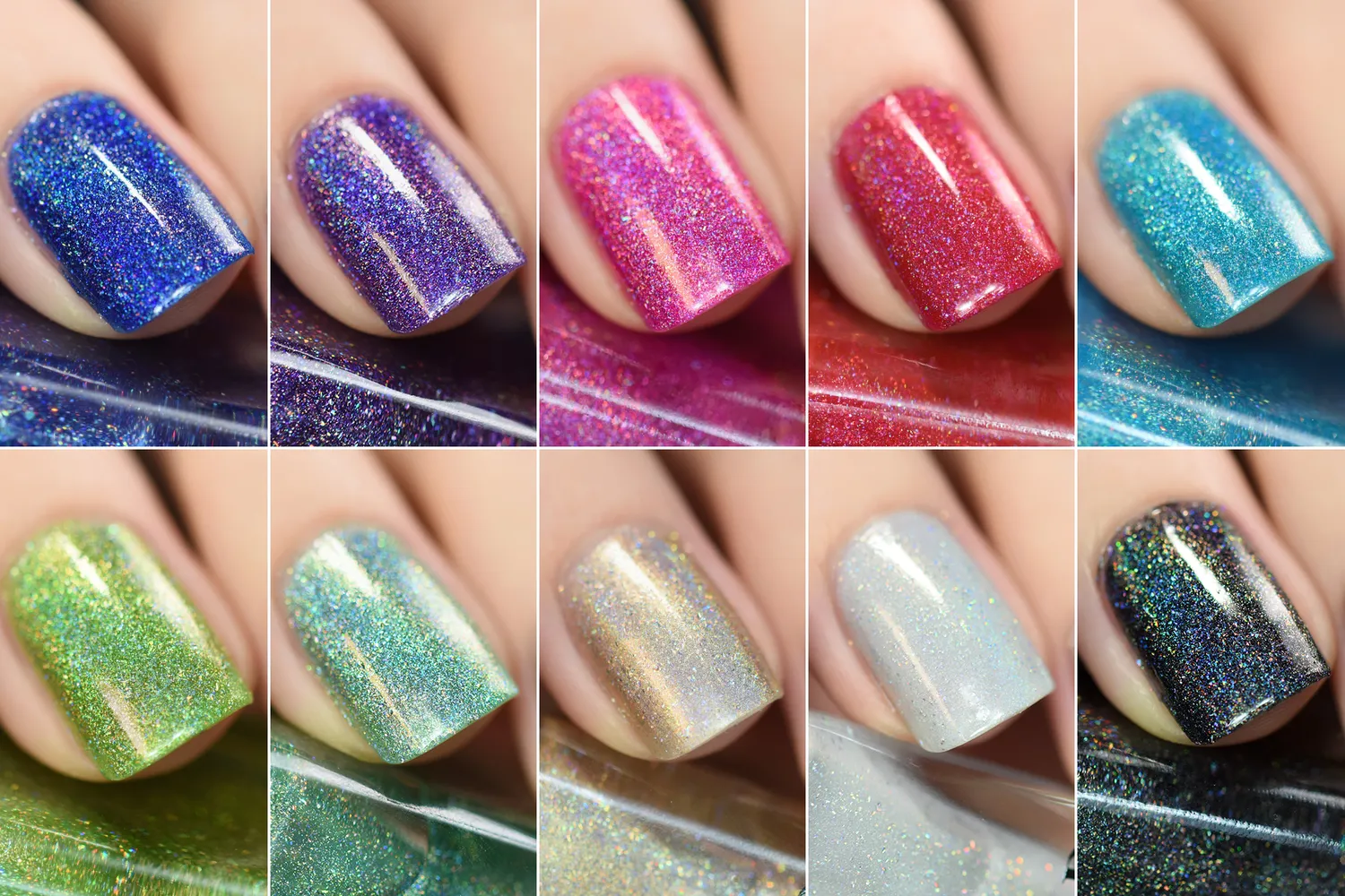 ILNP Ultra Holo Summer 2015 nagellack 10-pack holo