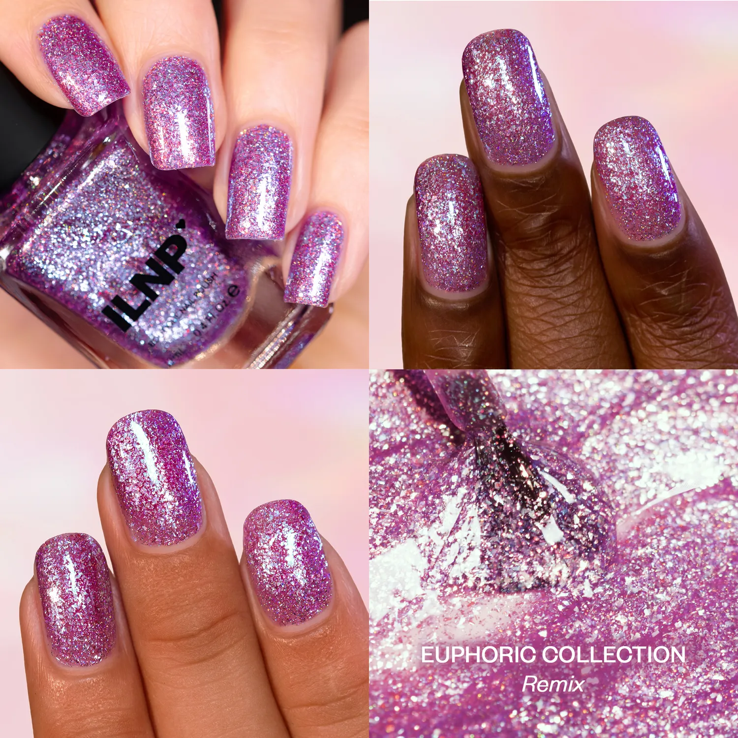 ILNP Euphoric Remix nagellack lila skimmer