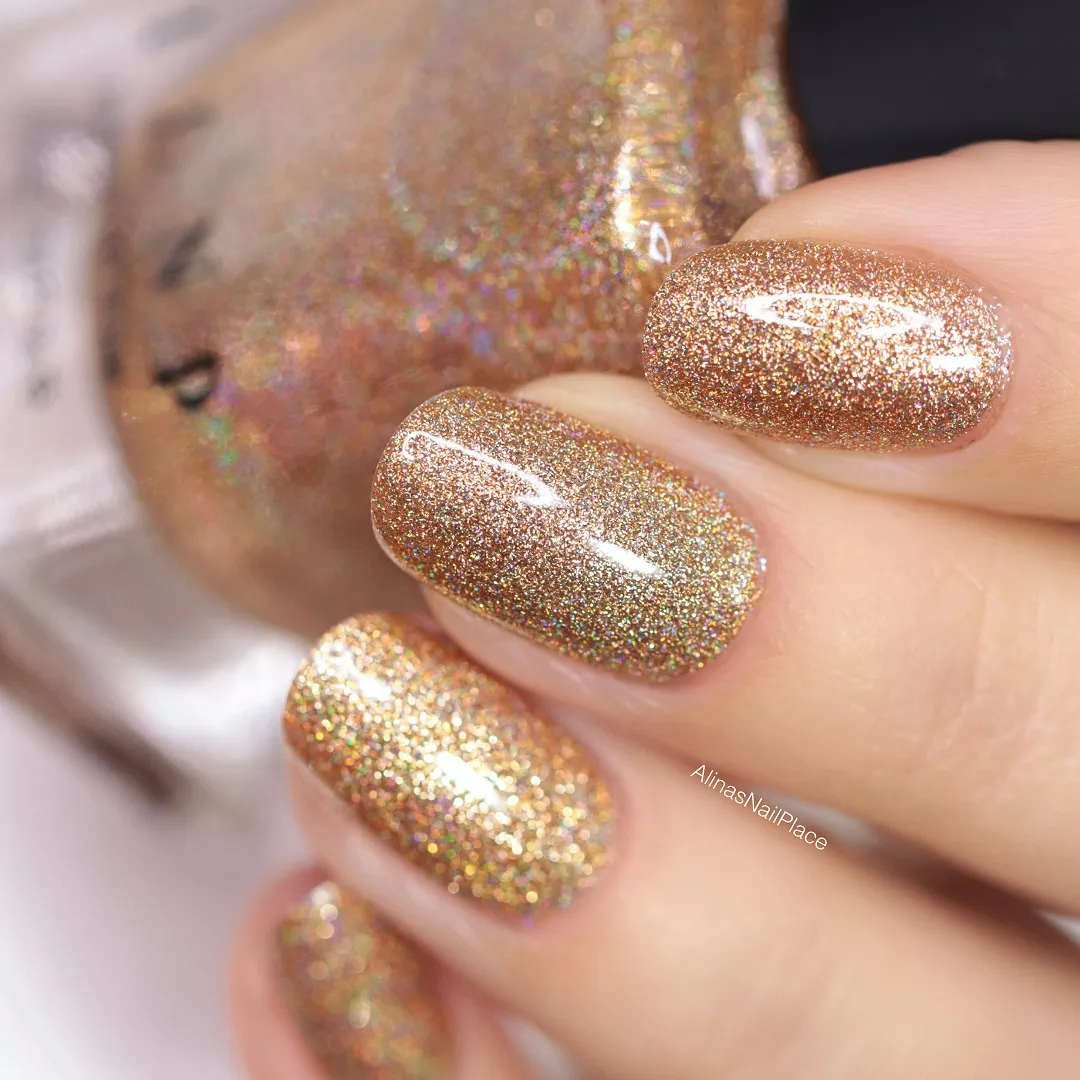 ILNP At Midnight Happy Hour nagellack guld metallic