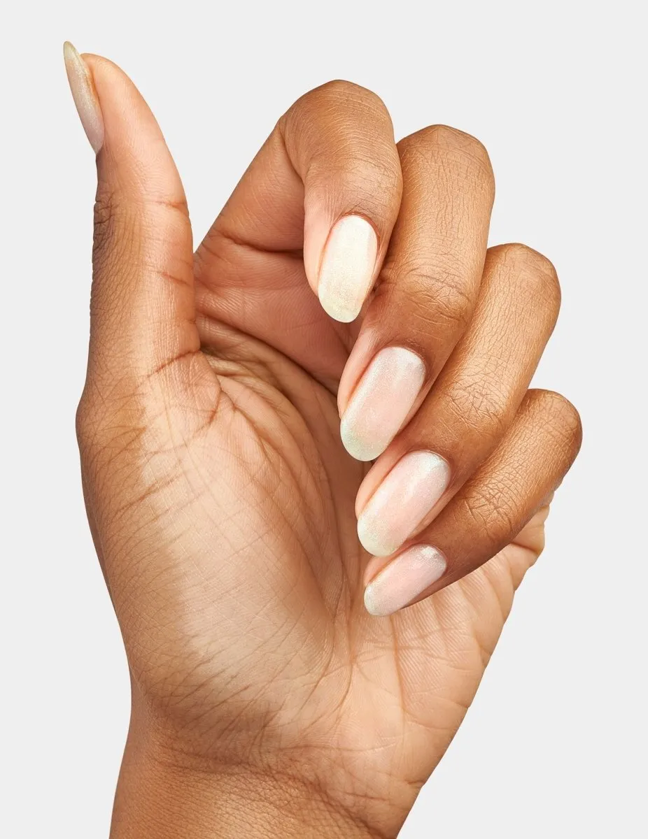 Le Mini Macaron Mermaid gel top coat iriserande
