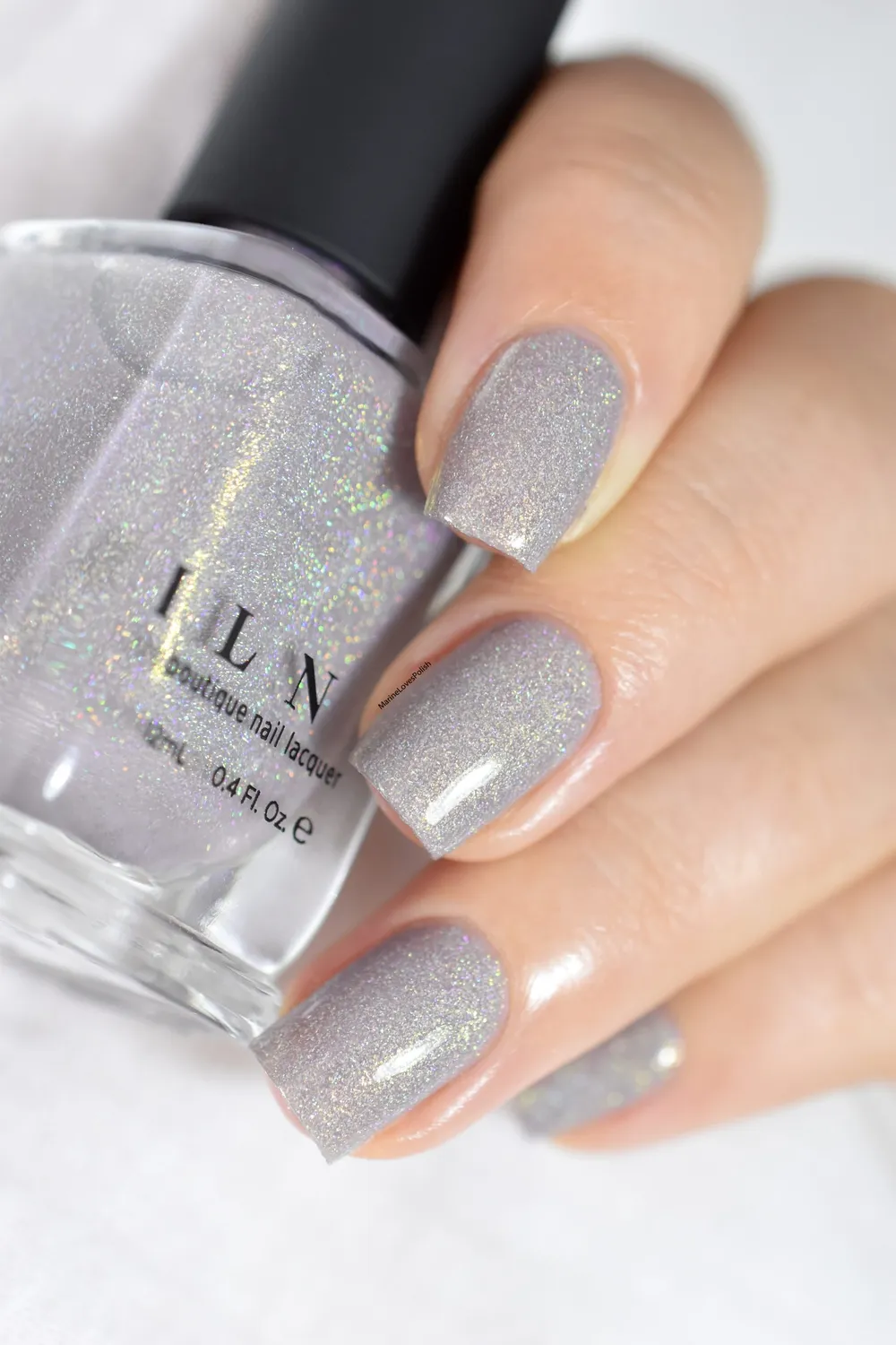 ILNP Ring Bearer nagellack holografisk taupe