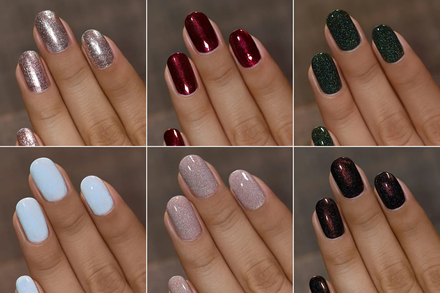 ILNP Tis The Season nagellack set 6-pack juliga nyanser