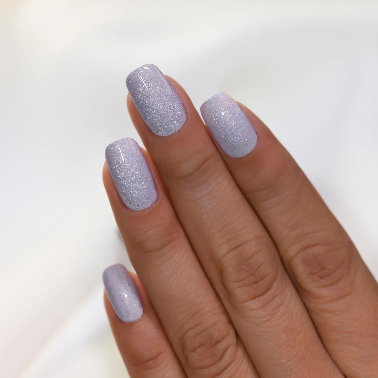 ILNP Save the Date nagellack lila holografisk