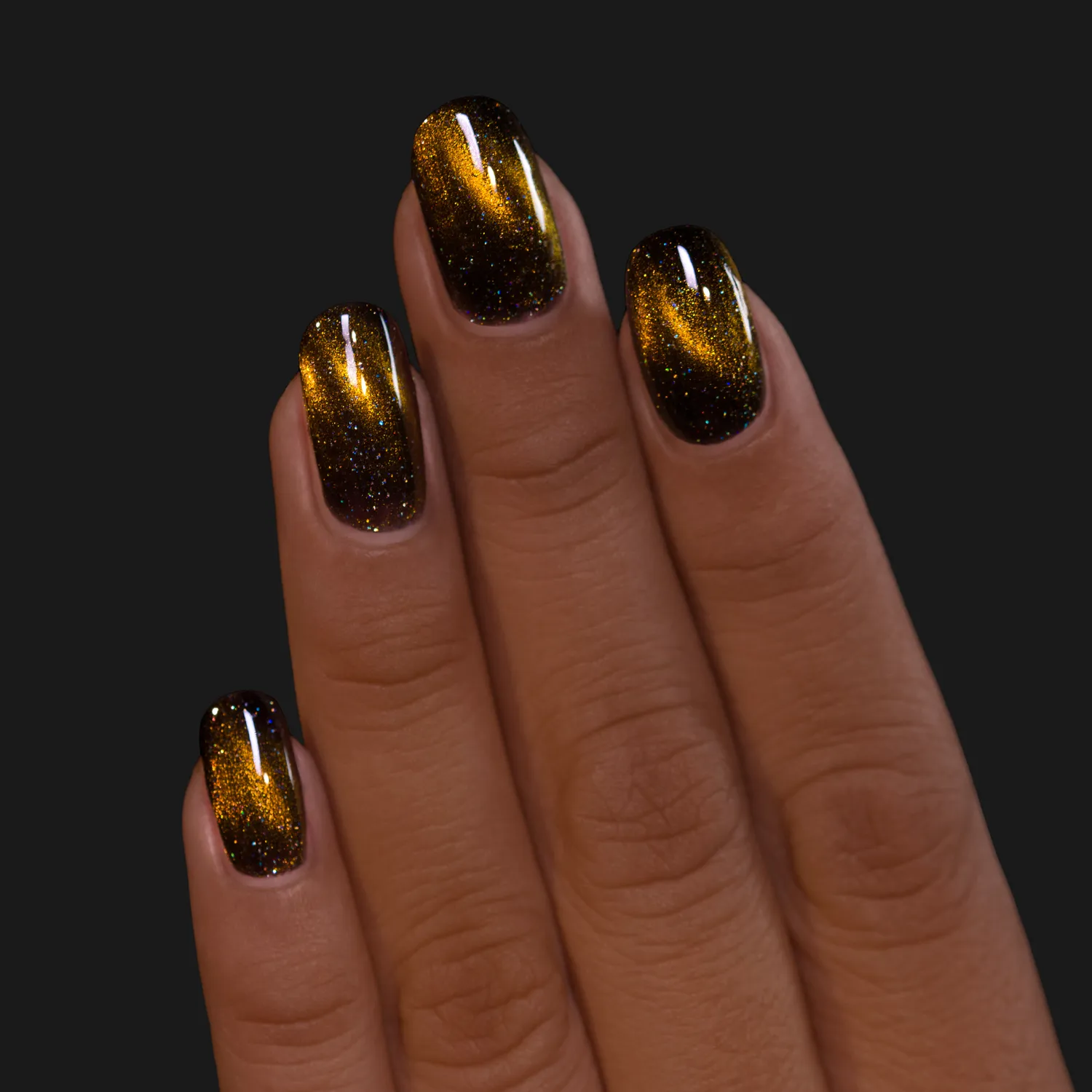ILNP Nightlife Jackpot nagellack magnetisk guld