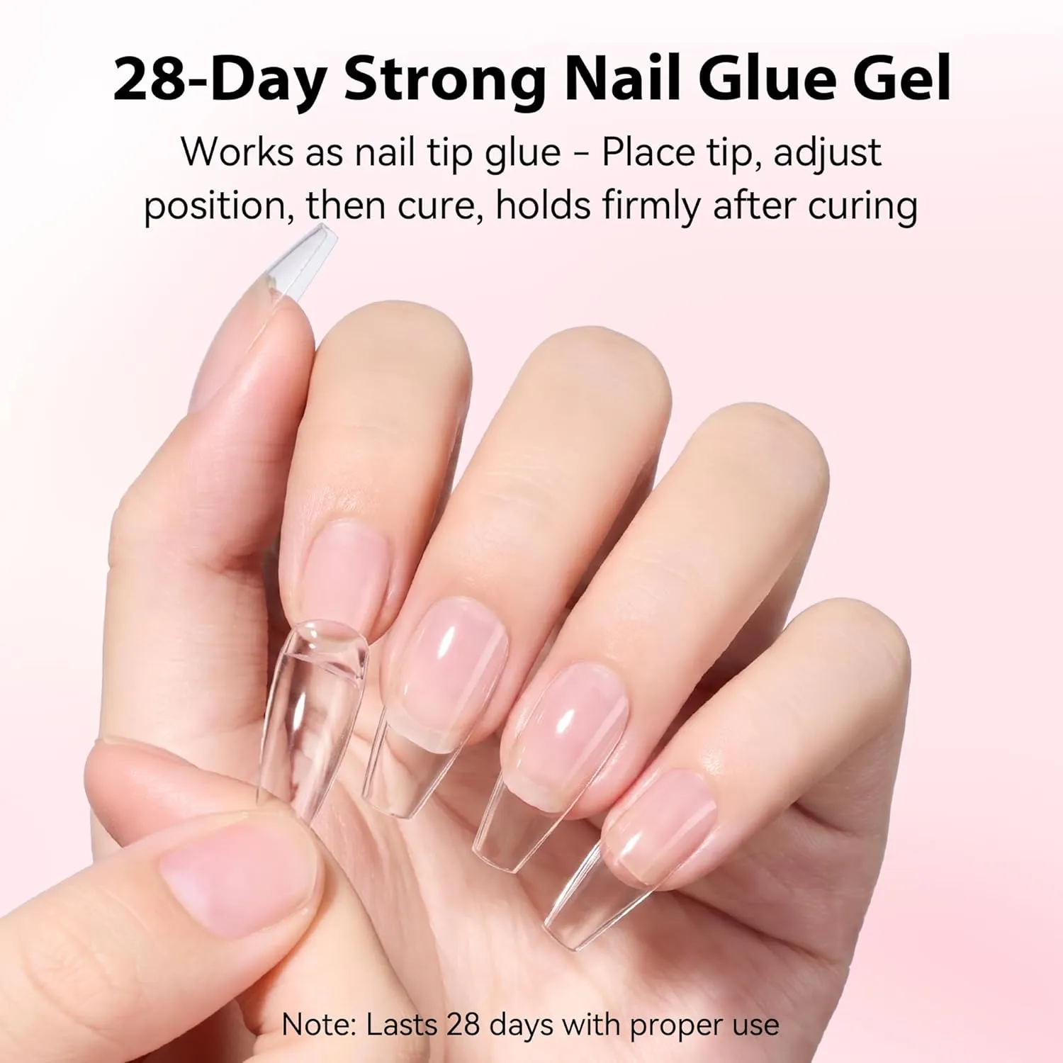 Makartt 8-in-1 Builder nagelgel Clear stark