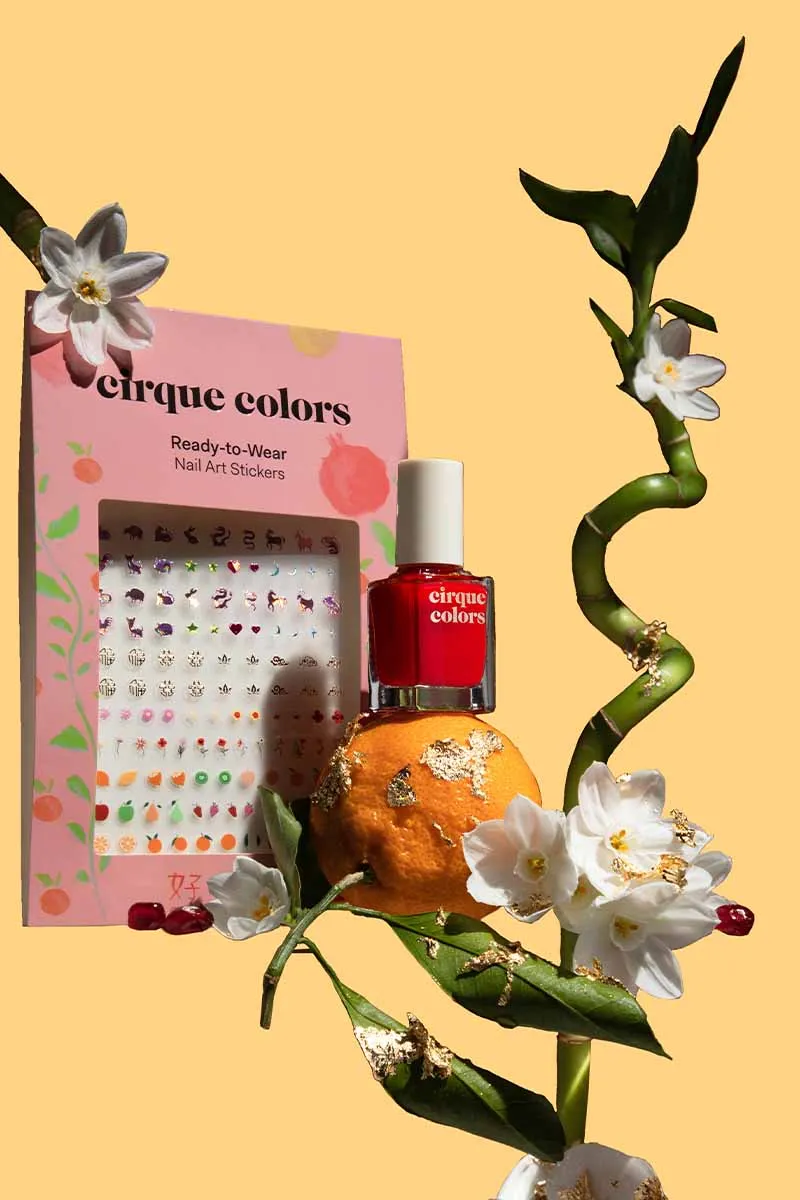 Cirque Colors Lucky Jelly nagellack röd jelly