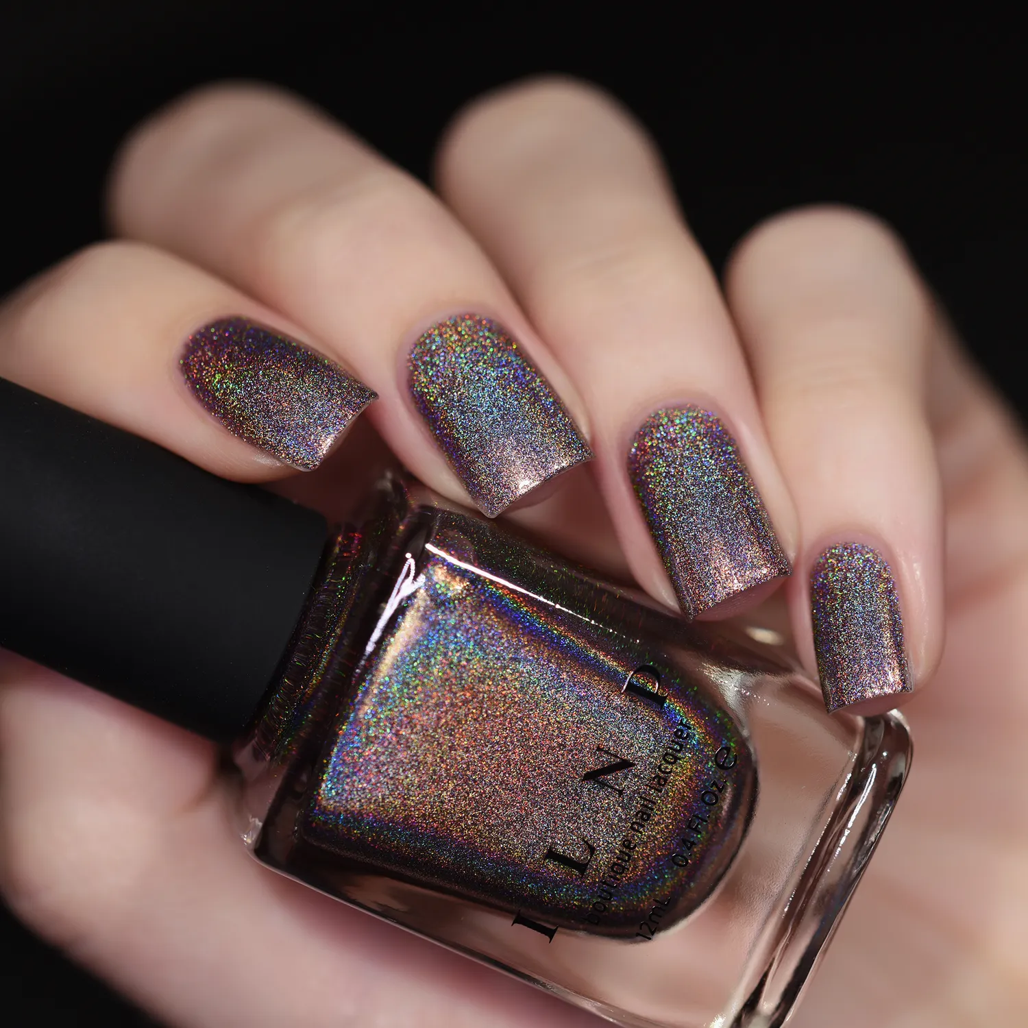 ILNP Cable Car nagellack brun holo