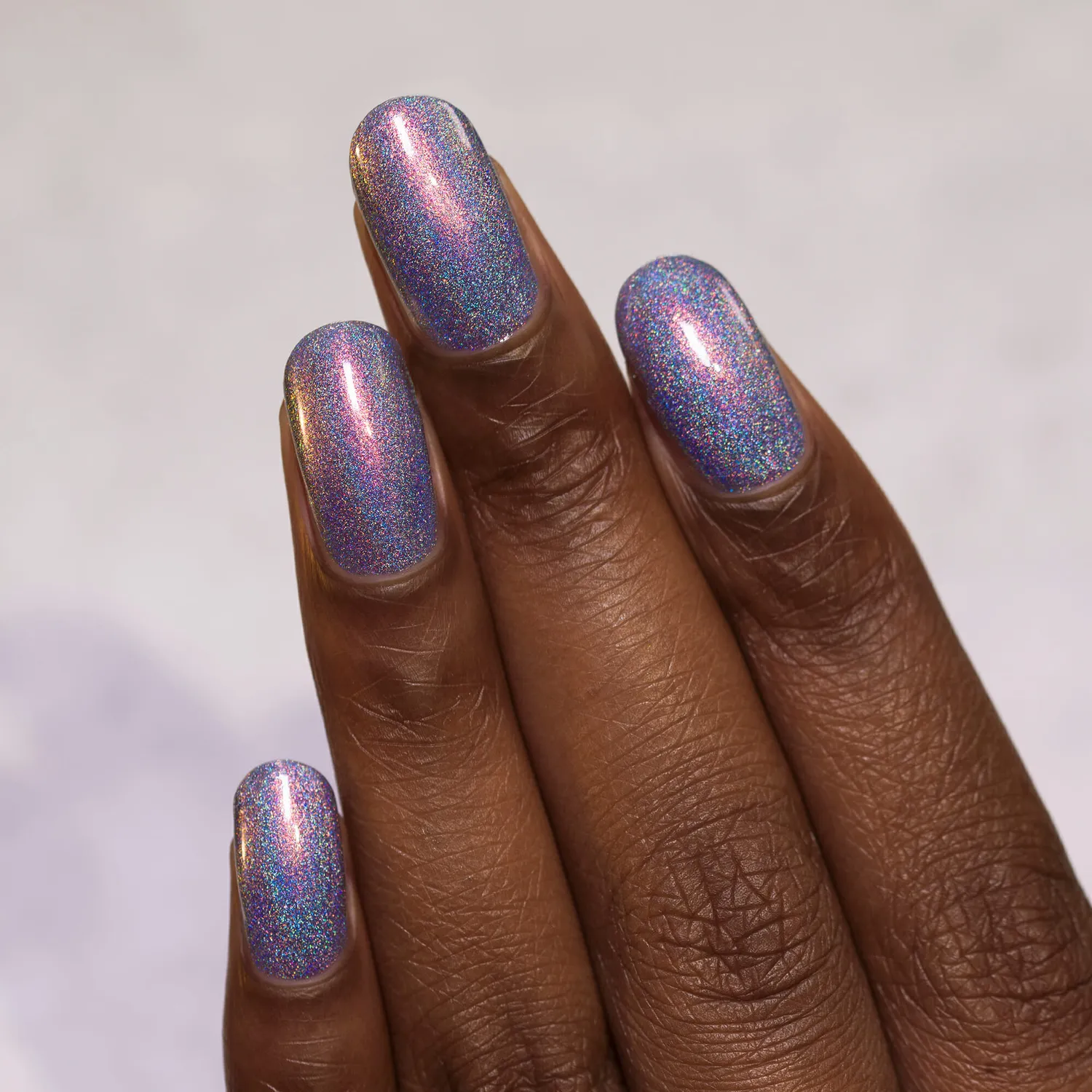 ILNP Heat Wave nagellack lila holografisk