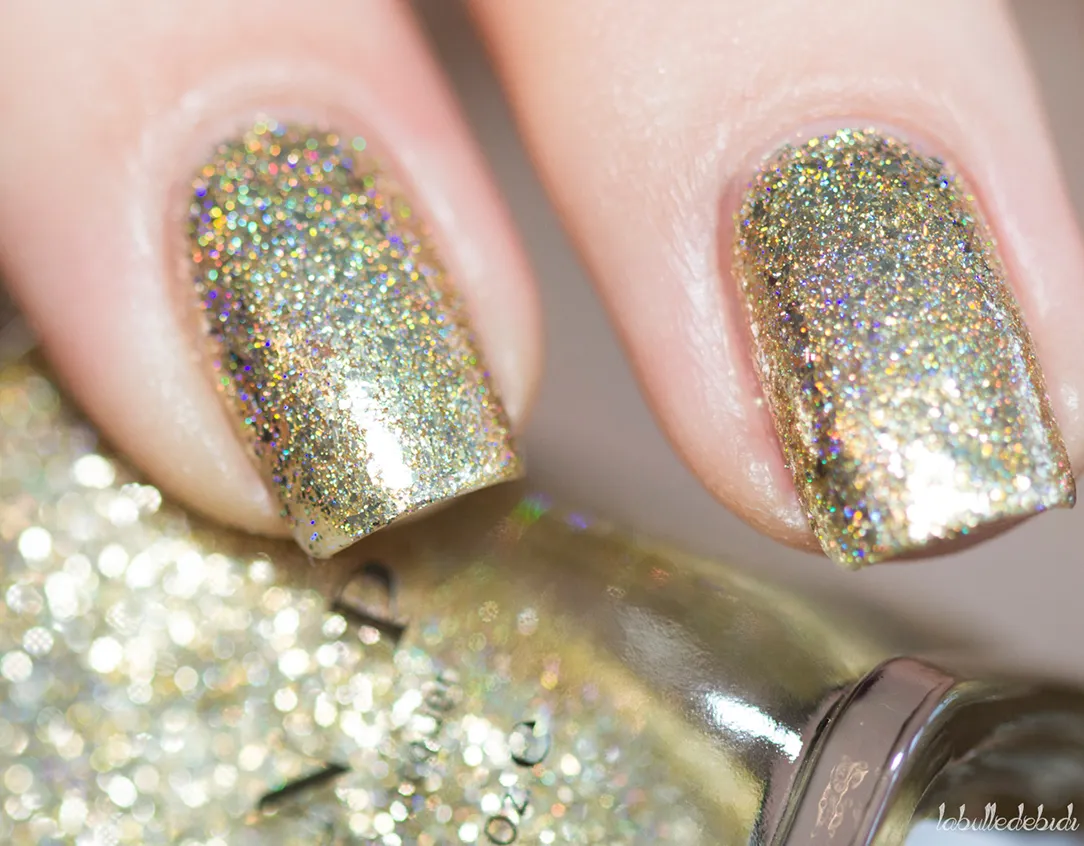 ILNP Empire nagellack guld metallic spegelglans