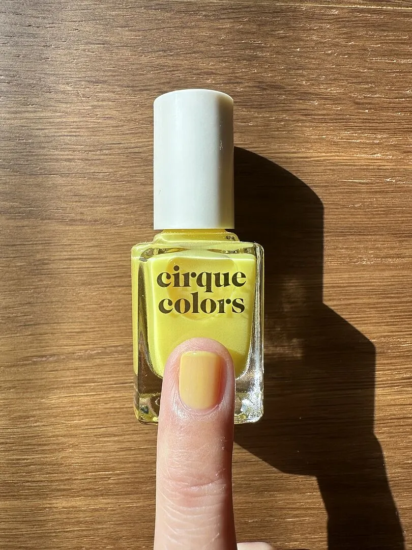 Cirque Colors Citron Jelly nagellack citrongul transparent