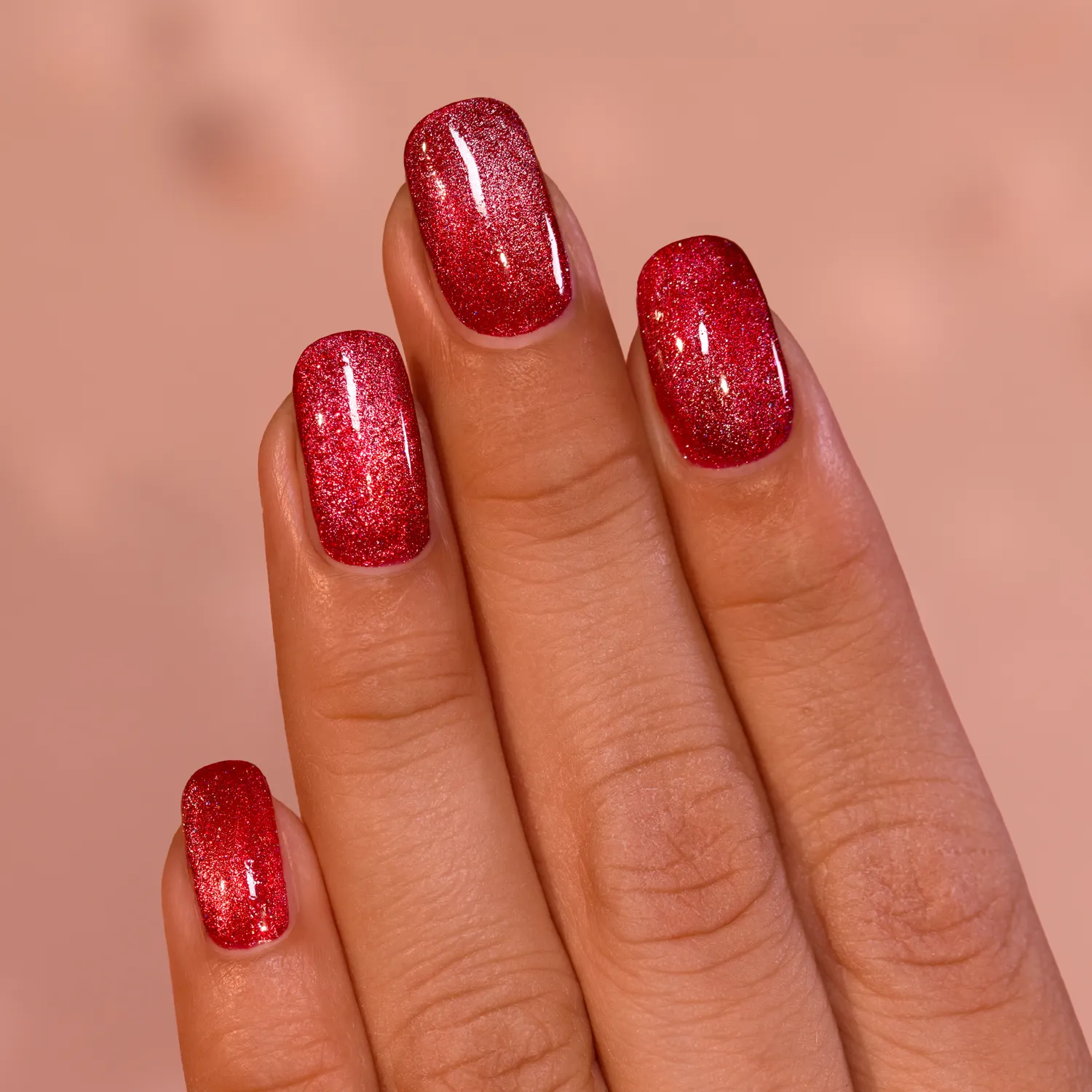 ILNP Shirley magnetlack röd holo POP