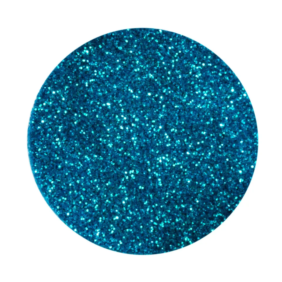Iz Beauty Azure Biodegradable Glitter 6g finblått