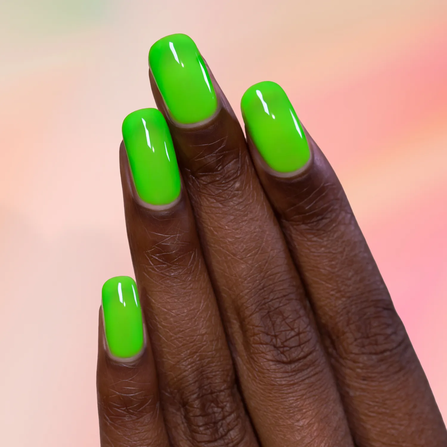 ILNP Sour Apple nagellack neongrön jelly