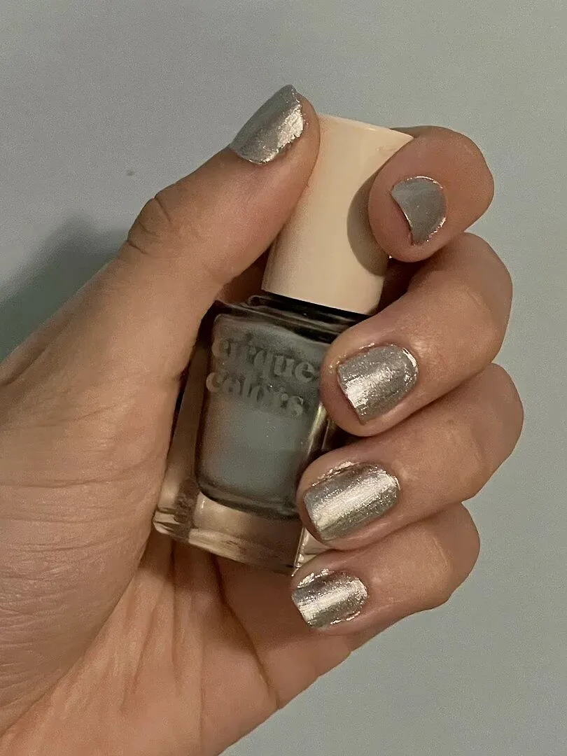 Cirque Colors Sterling nagellack silver metallic
